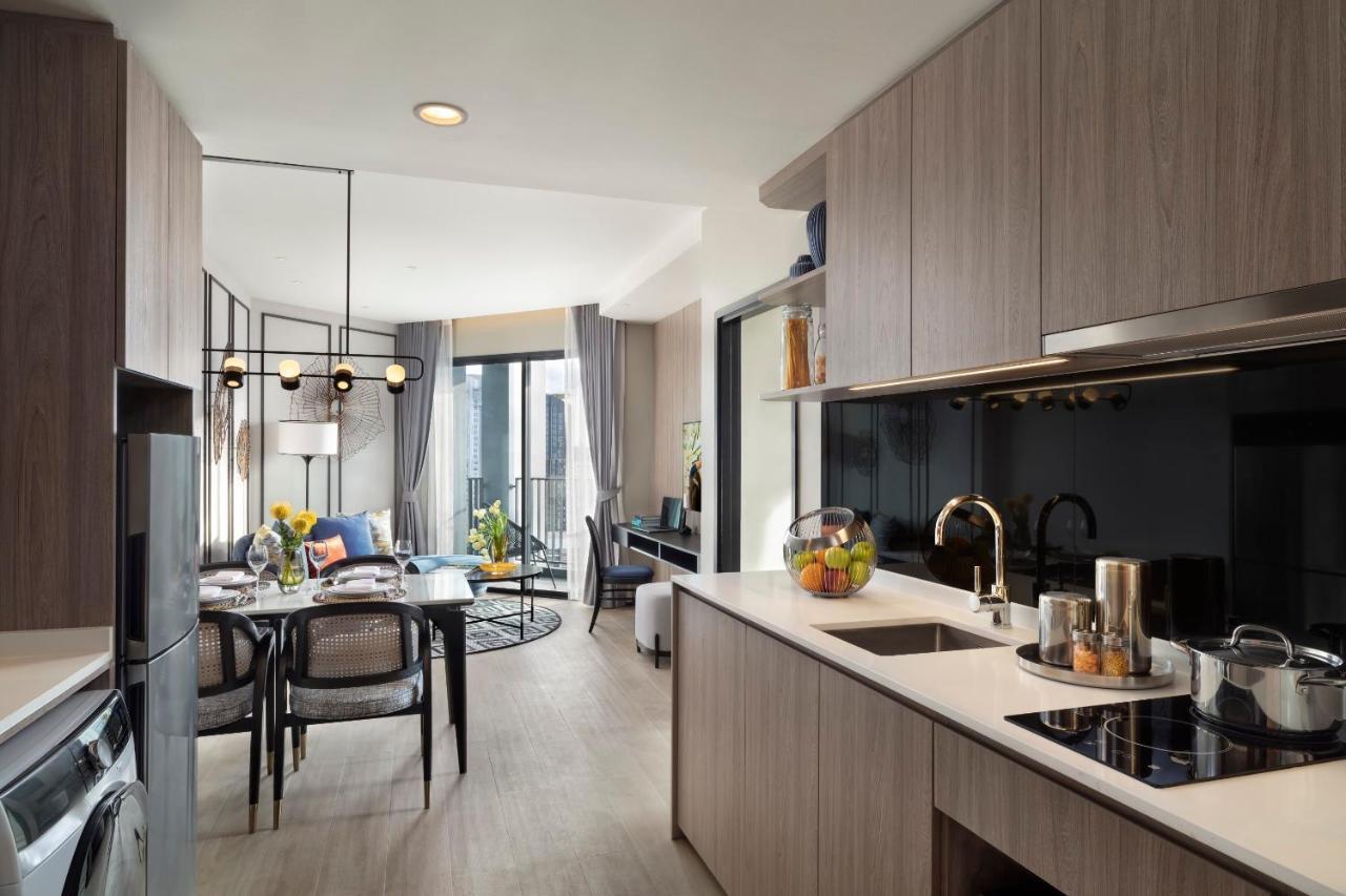 Somerset Pattaya Ngoại thất bức ảnh The kitchen of a typical apartment