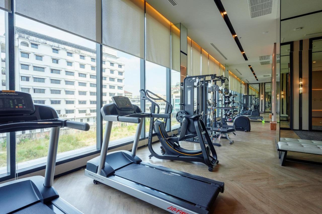 Somerset Pattaya Ngoại thất bức ảnh The gym at the hotel