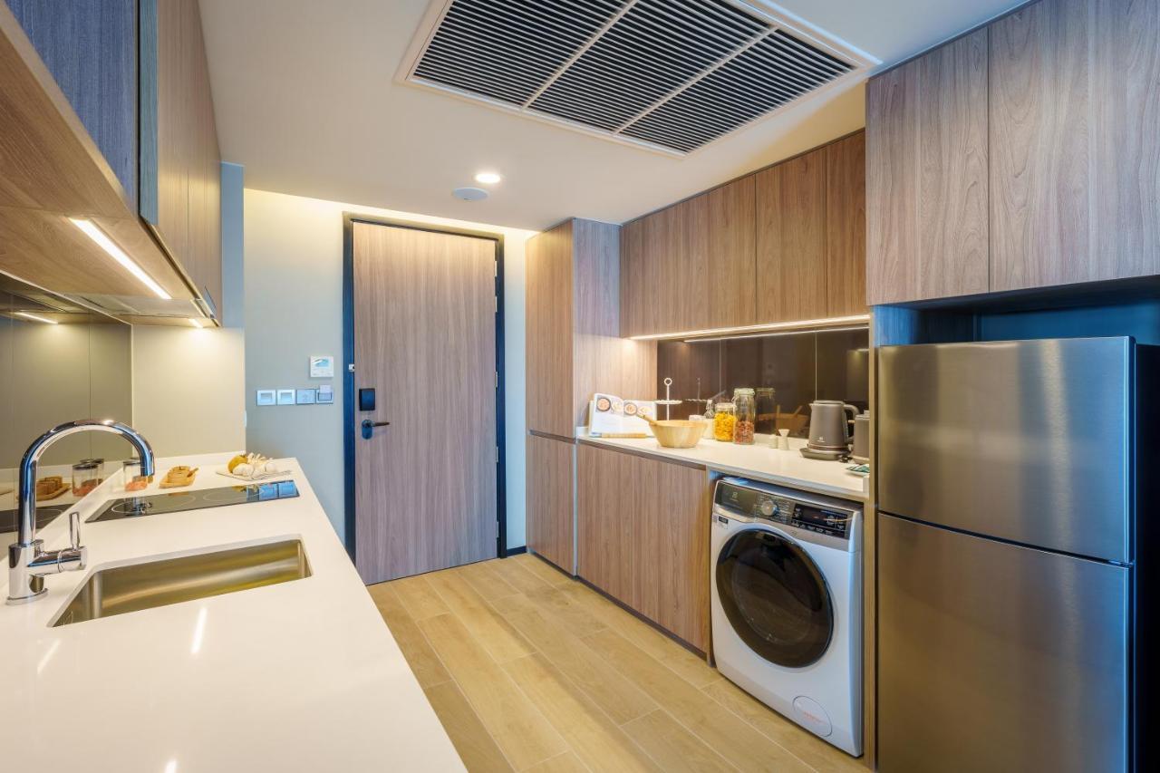 Somerset Pattaya Ngoại thất bức ảnh A kitchen in a 3-bedroom unit